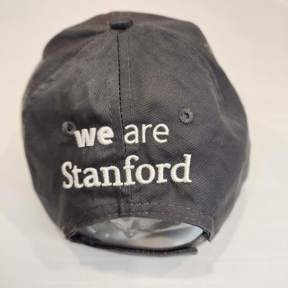 Stanford Tree UB Logo Baseball Cap Hat Adj. Mens Size Cotton Hook & Loop Close - Picture 6 of 9
